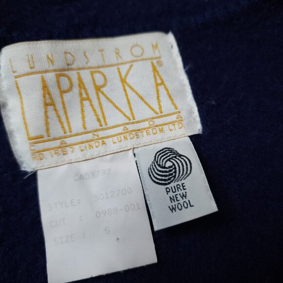 Vintage LA PARKA Lundstrom Long Wool Coat (XL - 44) - Picture 3 of 11